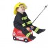 Trunki kovček/poganjalček gasilec Frank Trunki kovček/poganjalček gasilec Frank